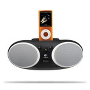 Logitech S 125 i Ipod Dock Portable Speakers - Click Image to Close